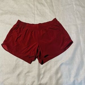 lululemon athletica Women's Athletic Shorts - Red